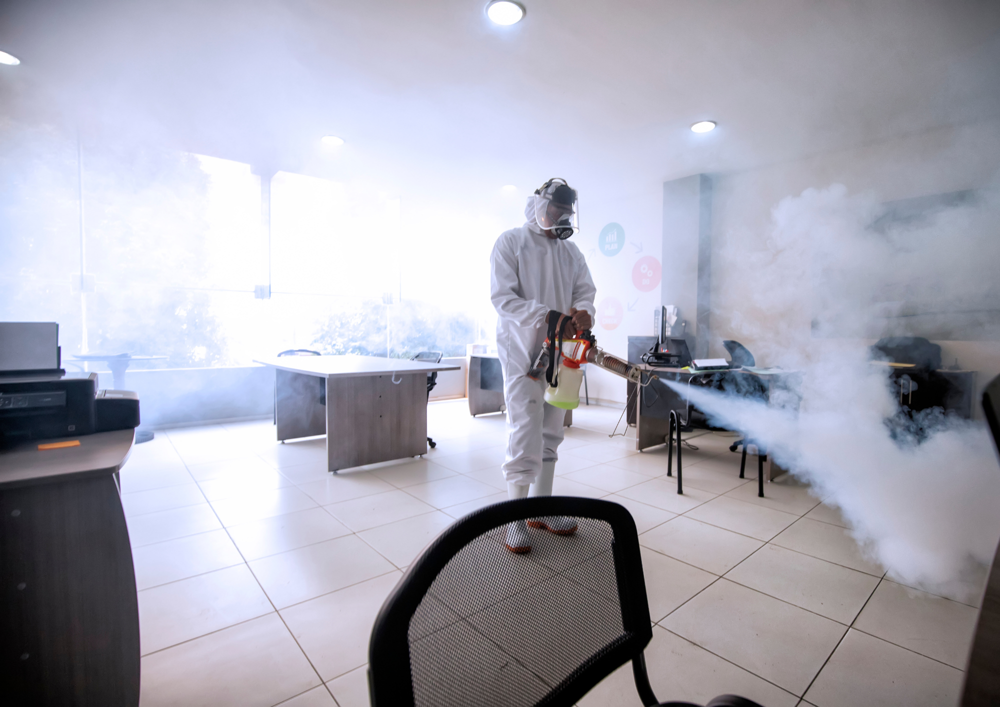 Desinfección y sanitización